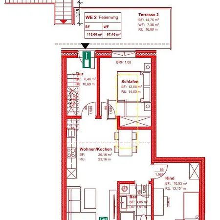 Apartmán Grosse Perle Bohmstedt